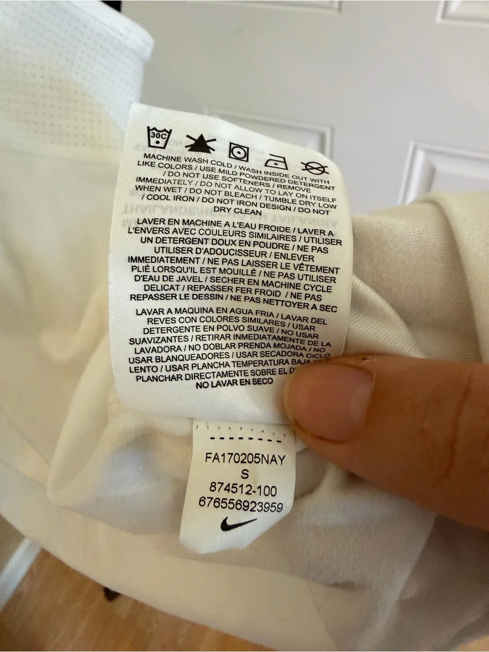 Nike Women's Dri-FIT Racerback Mesh Running Tank Top - White (Size Small)